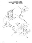 Diagram for 08 - Dispenser Front Parts