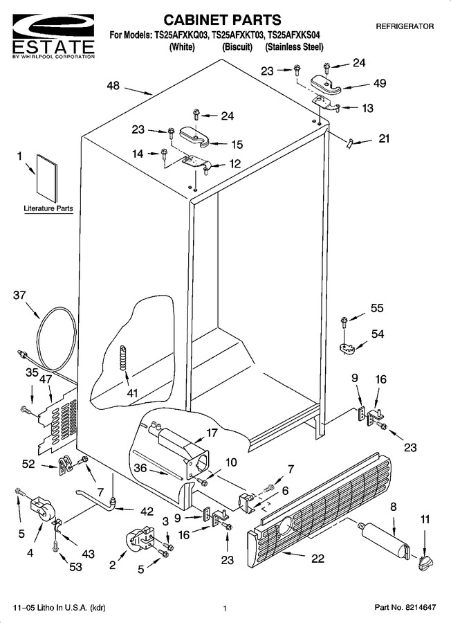 Diagram for TS25AFXKT03