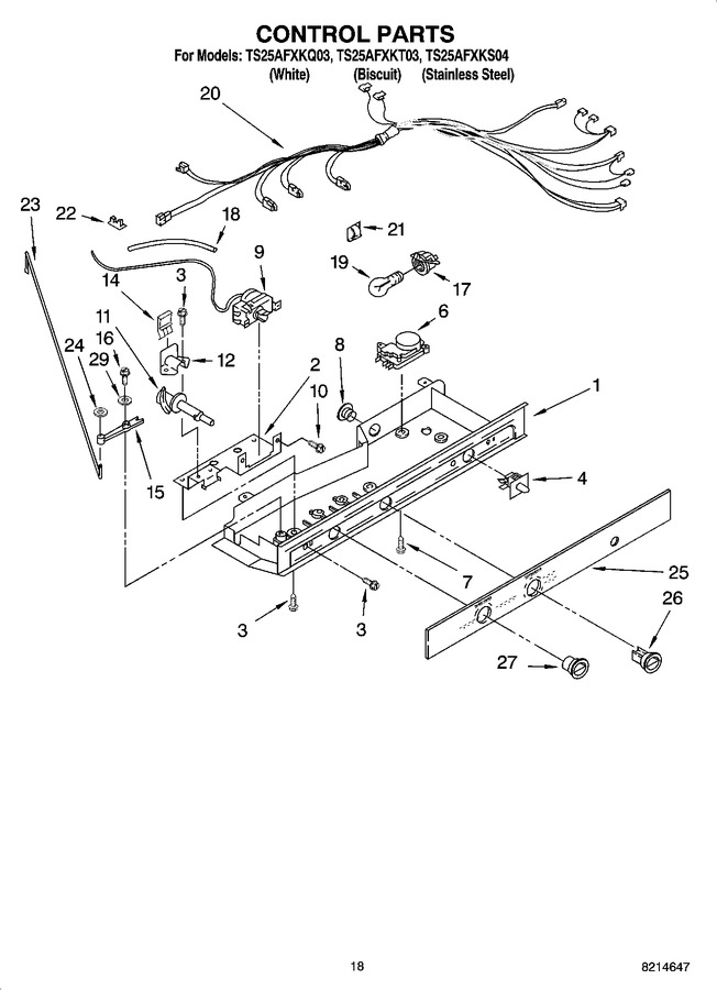 Diagram for TS25AFXKT03