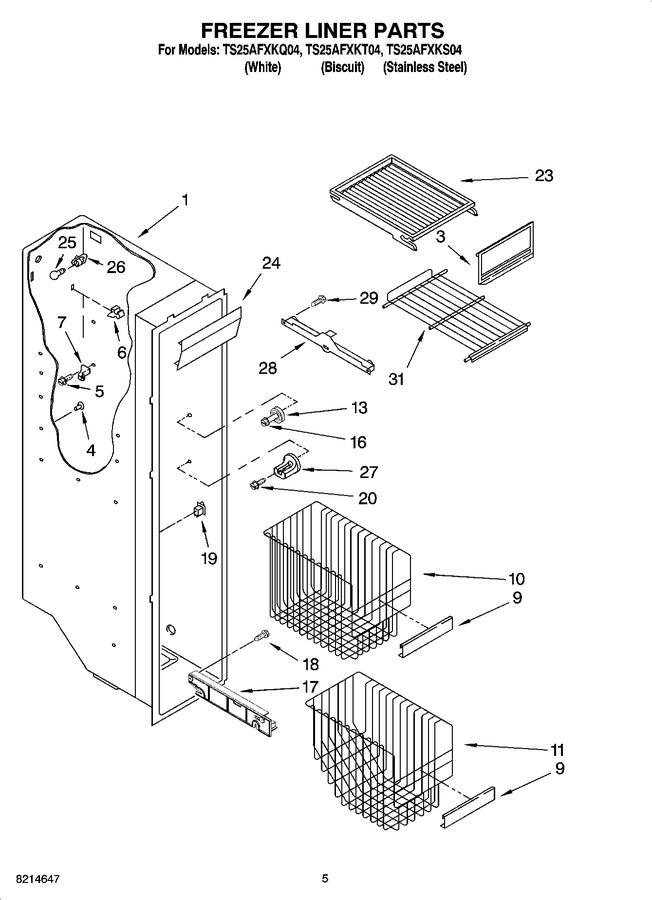 Diagram for TS25AFXKT04