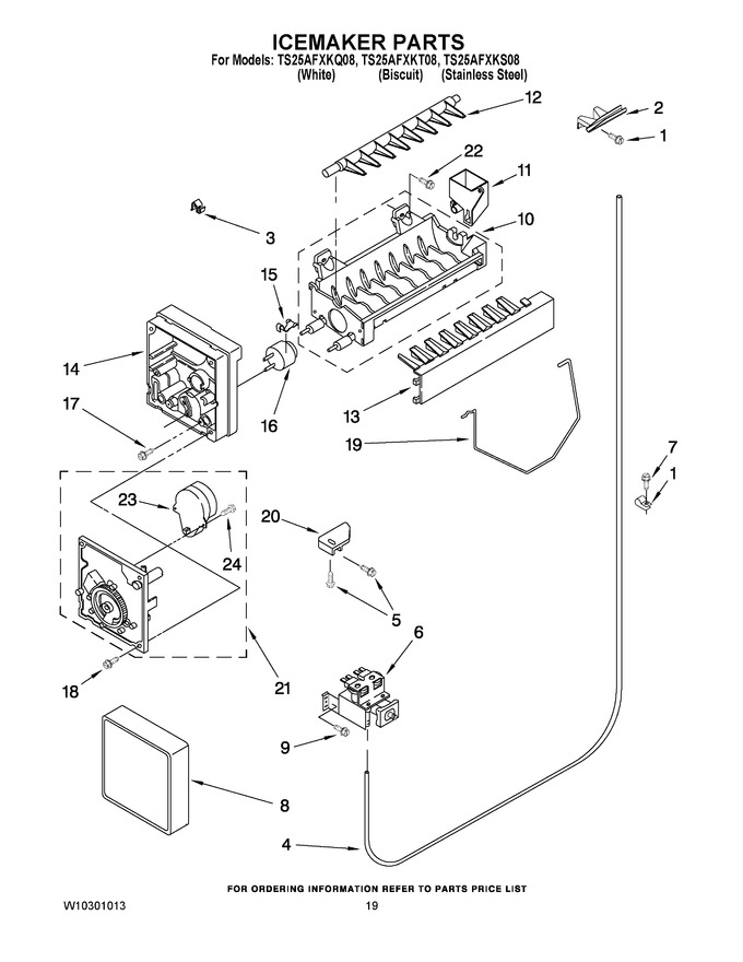 Diagram for TS25AFXKT08