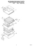 Diagram for 03 - Refrigerator Shelf Parts
