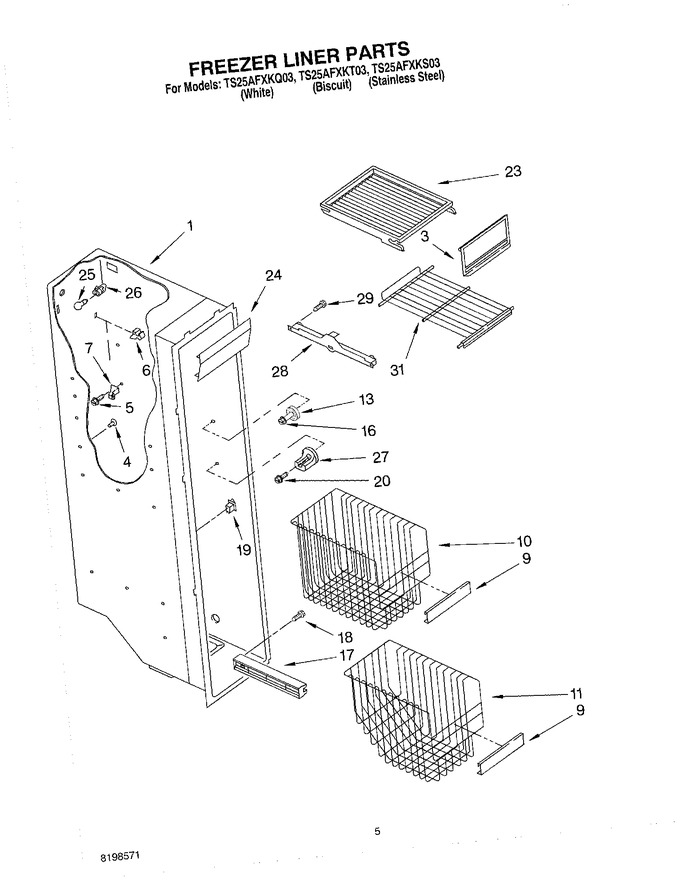 Diagram for TS25AFXKS03