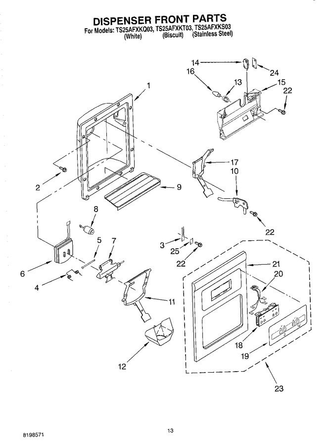 Diagram for TS25AFXKS03