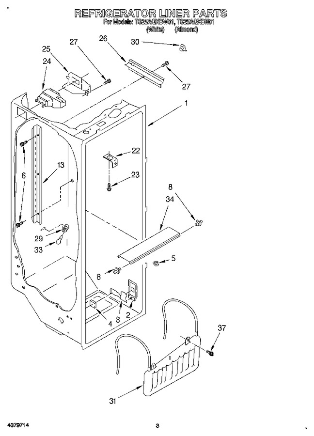 Diagram for TS25AQXBW01