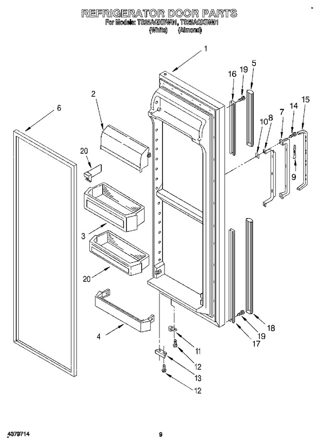 Diagram for TS25AQXBW01
