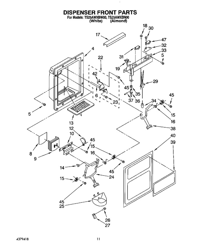 Diagram for TS25AWXBN00
