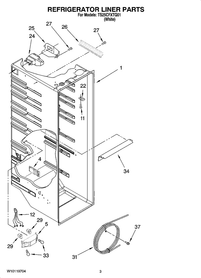 Diagram for TS25CFXTQ01