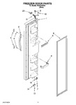 Diagram for 07 - Freezer Door Parts