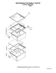 Diagram for 03 - Refrigerator Shelf Parts