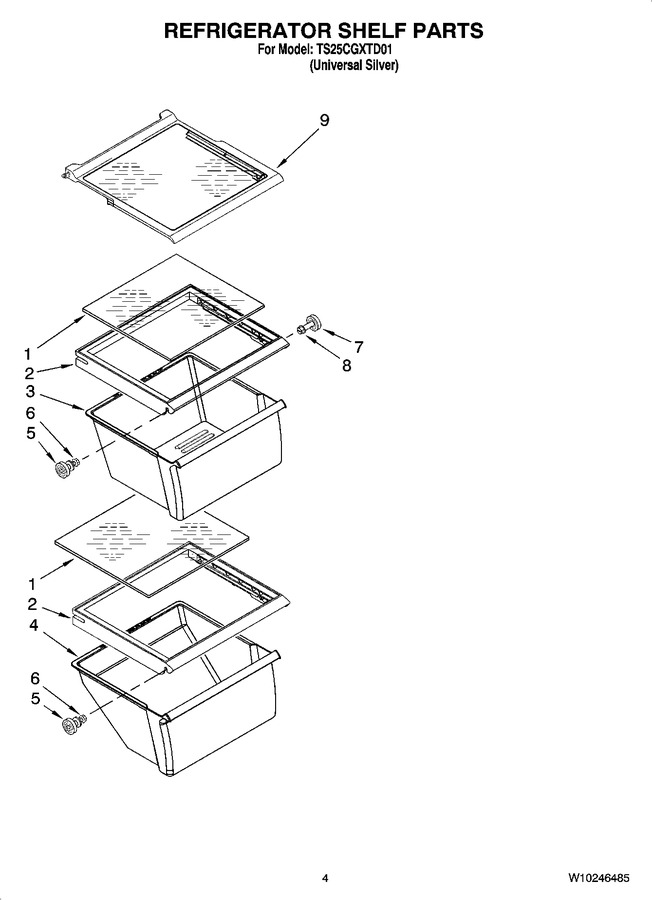 Diagram for TS25CGXTD01