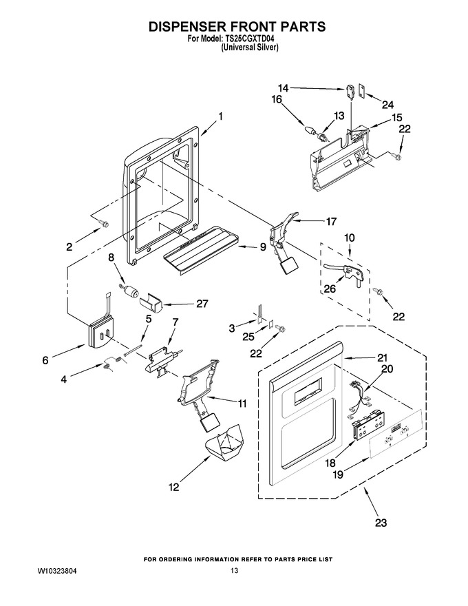 Diagram for TS25CGXTD04