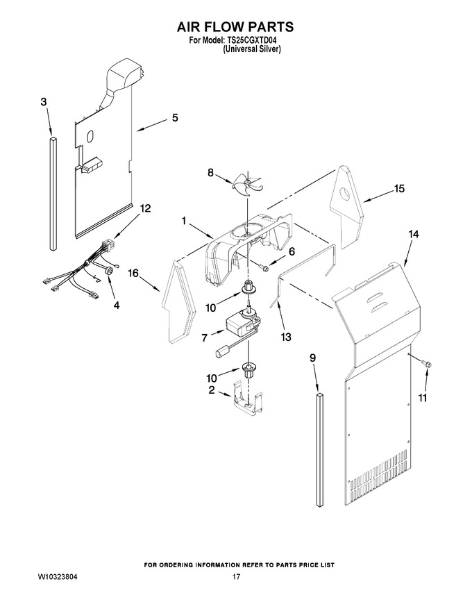 Diagram for TS25CGXTD04