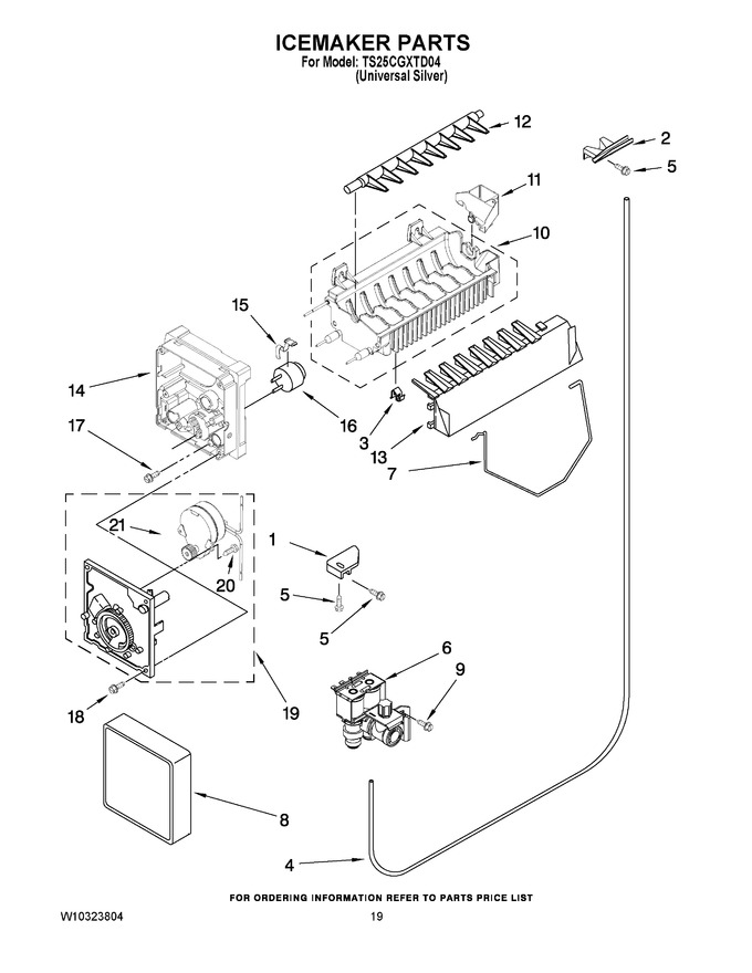 Diagram for TS25CGXTD04