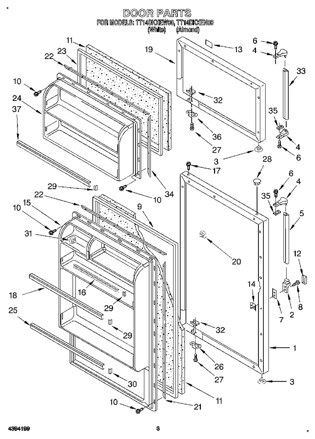 Diagram for TT14DKXEW00