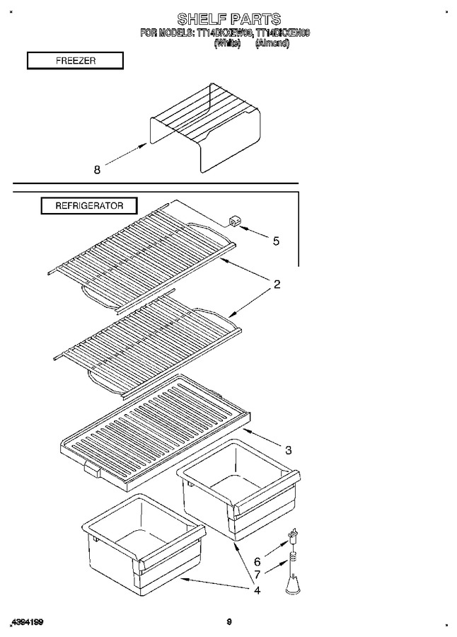 Diagram for TT14DKXEW00