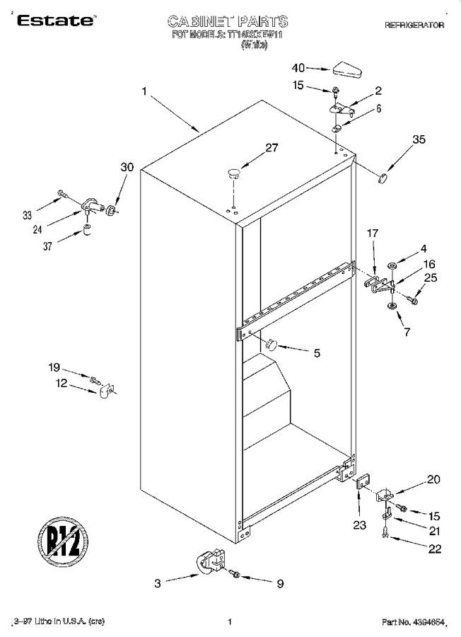 Diagram for TT14DKXEW11