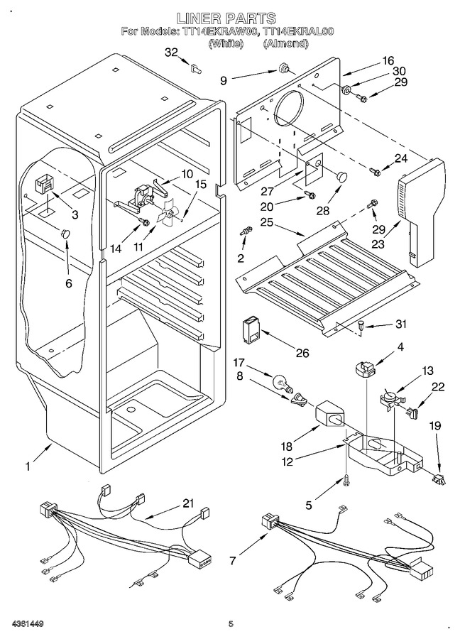 Diagram for TT14EKRAW00