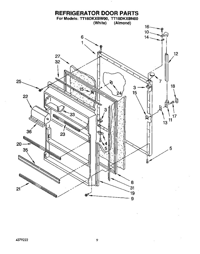 Diagram for TT18DKXBW00