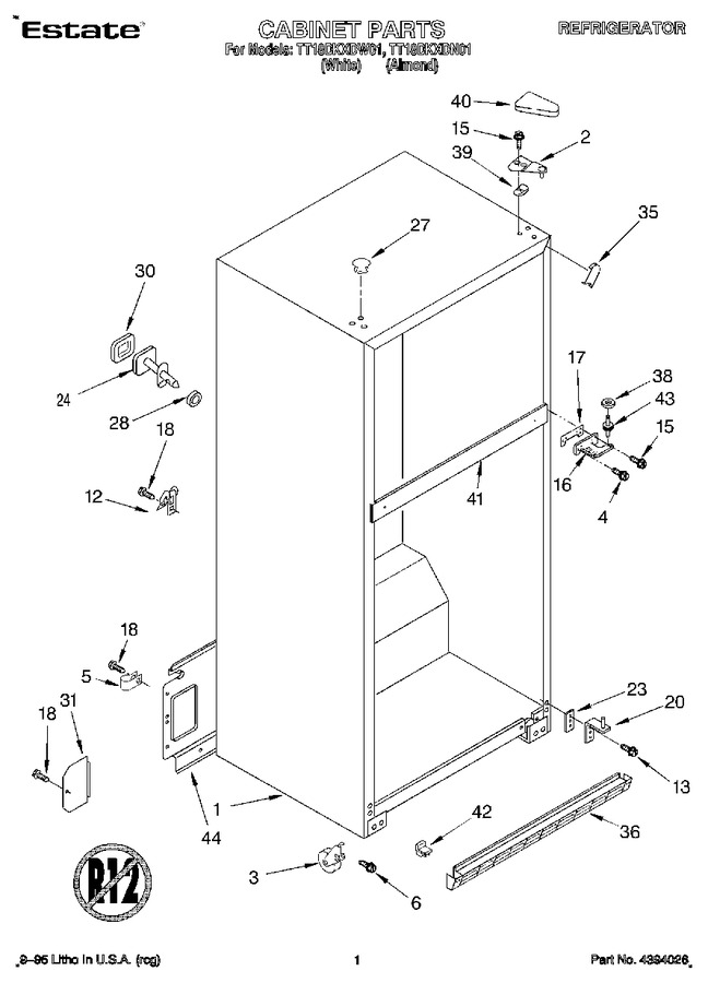 Diagram for TT18DKXDW01