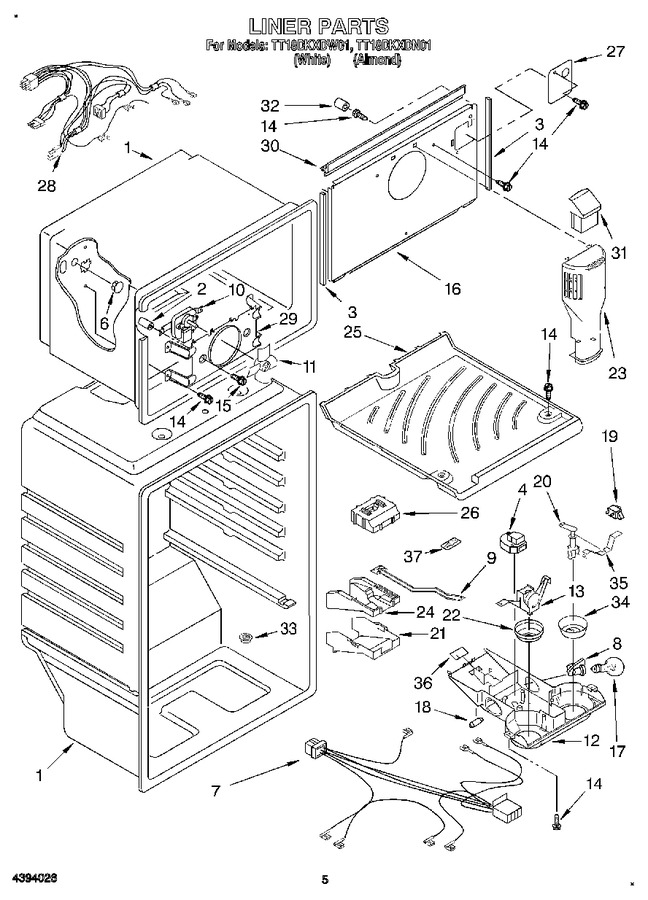 Diagram for TT18DKXDW01
