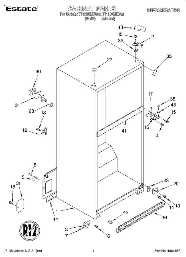 Diagram for TT18DKXEW02