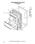 Diagram for 08 - Refrigerator Door, Lit/optional