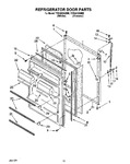 Diagram for 08 - Refrigerator Door, Lit/optional