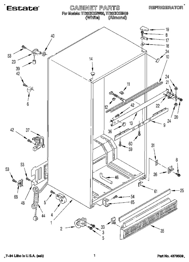 Diagram for TT20DKXBW00