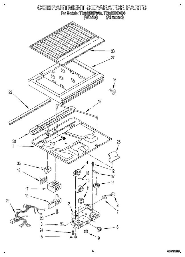 Diagram for TT20DKXBW00