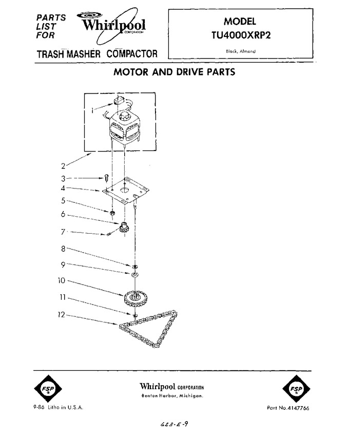 Diagram for TU4000XRP2