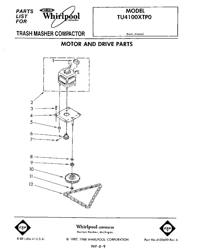 Diagram for TU4100XTP0