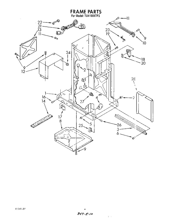 Diagram for TU4100XTP3