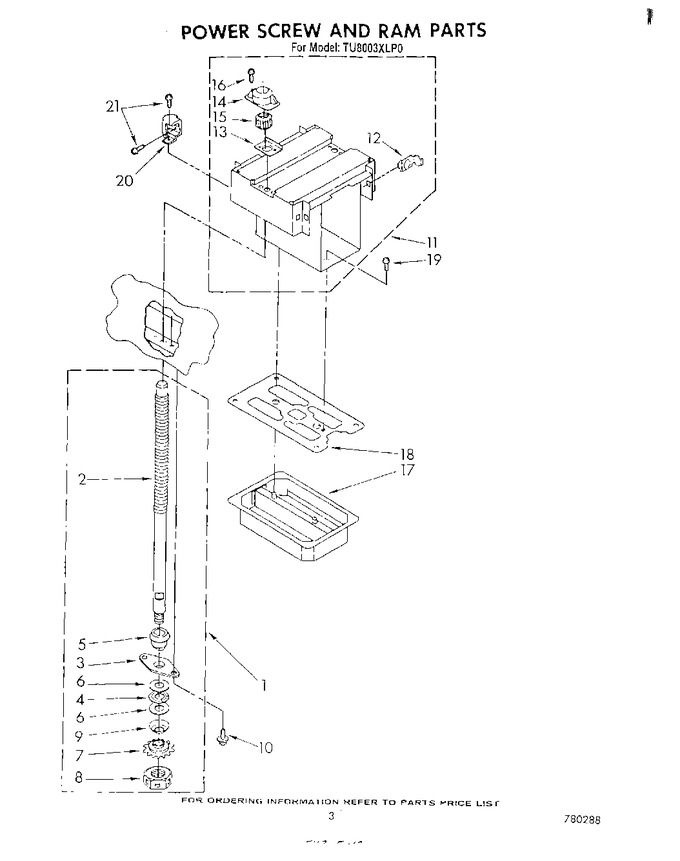Diagram for TU8003XLP0