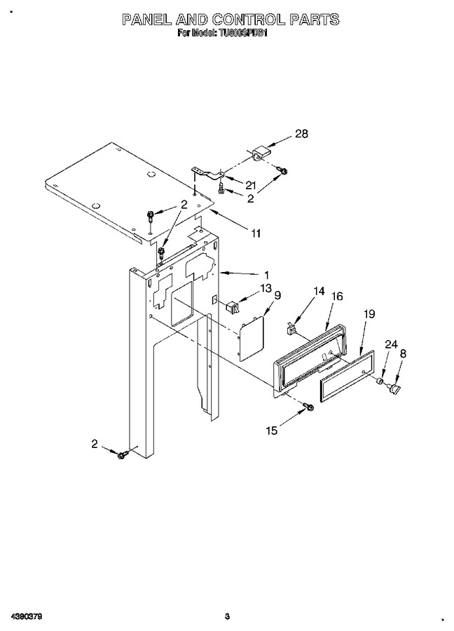 Diagram for TU800SPDB1