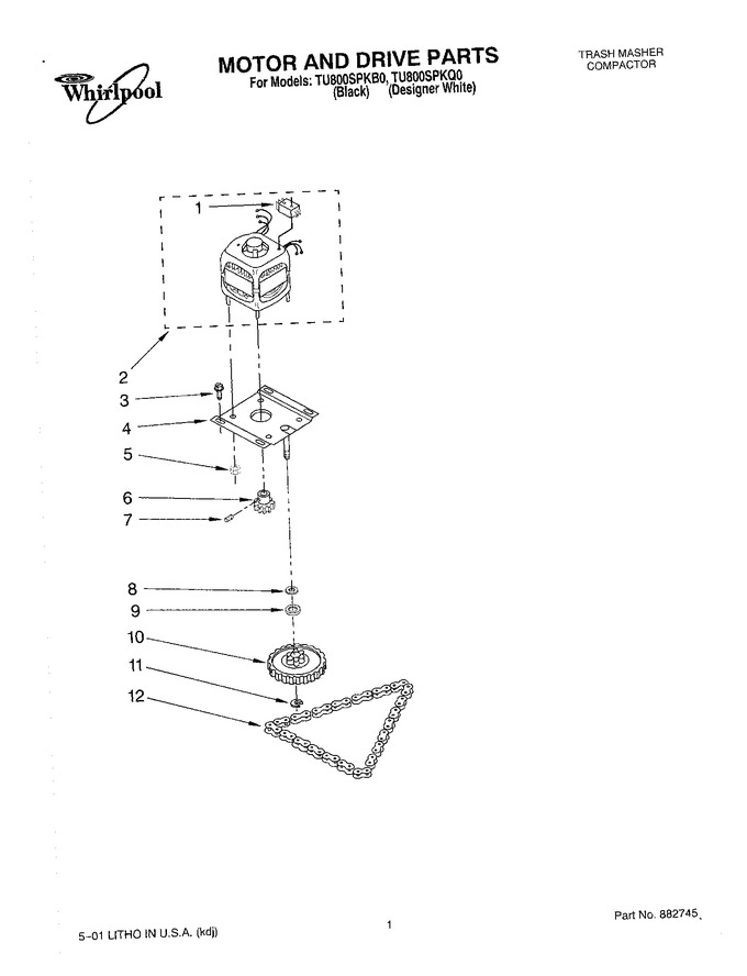 Diagram for TU800SPKQ0