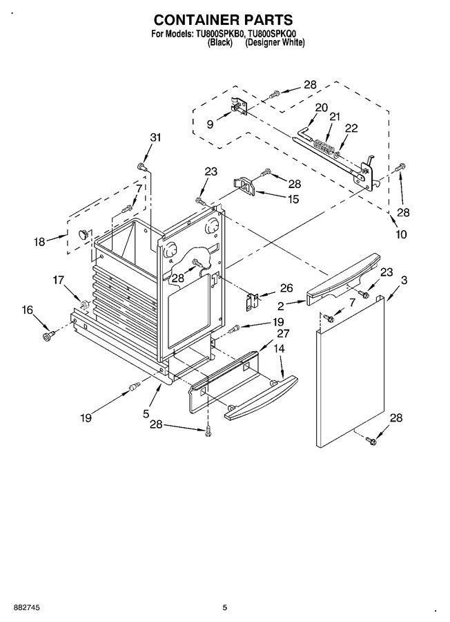 Diagram for TU800SPKQ0