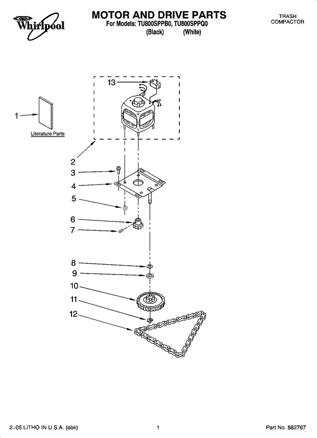 Diagram for TU800SPPB0