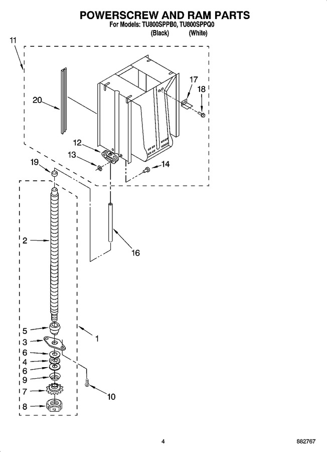 Diagram for TU800SPPB0