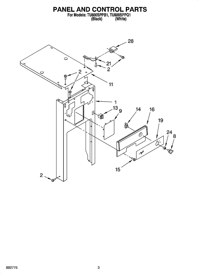 Diagram for TU800SPPB1