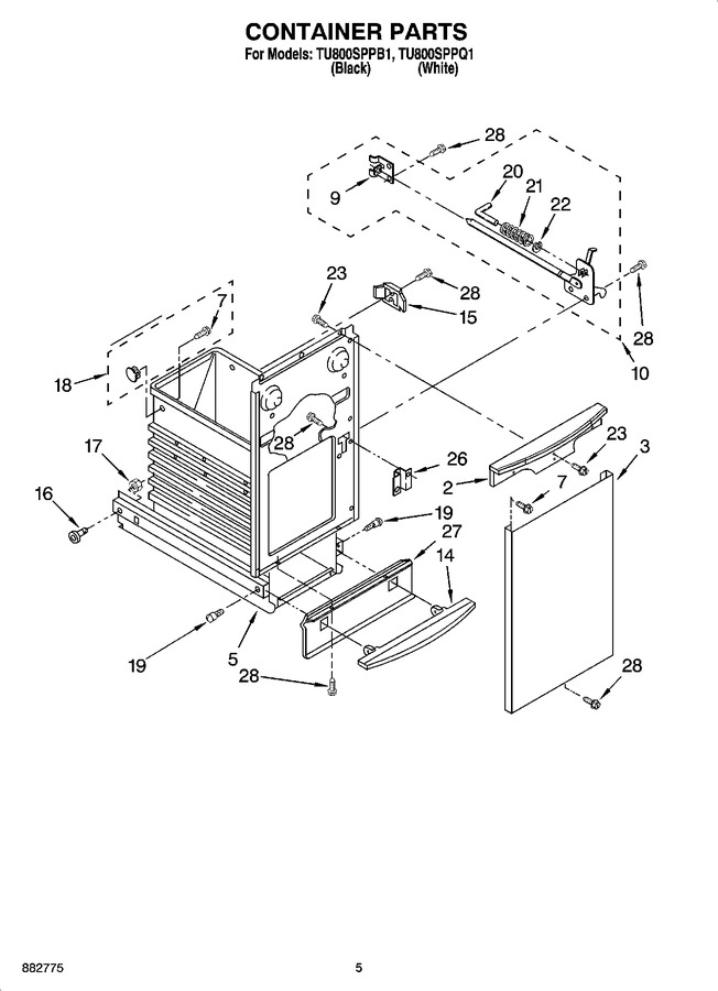 Diagram for TU800SPPB1