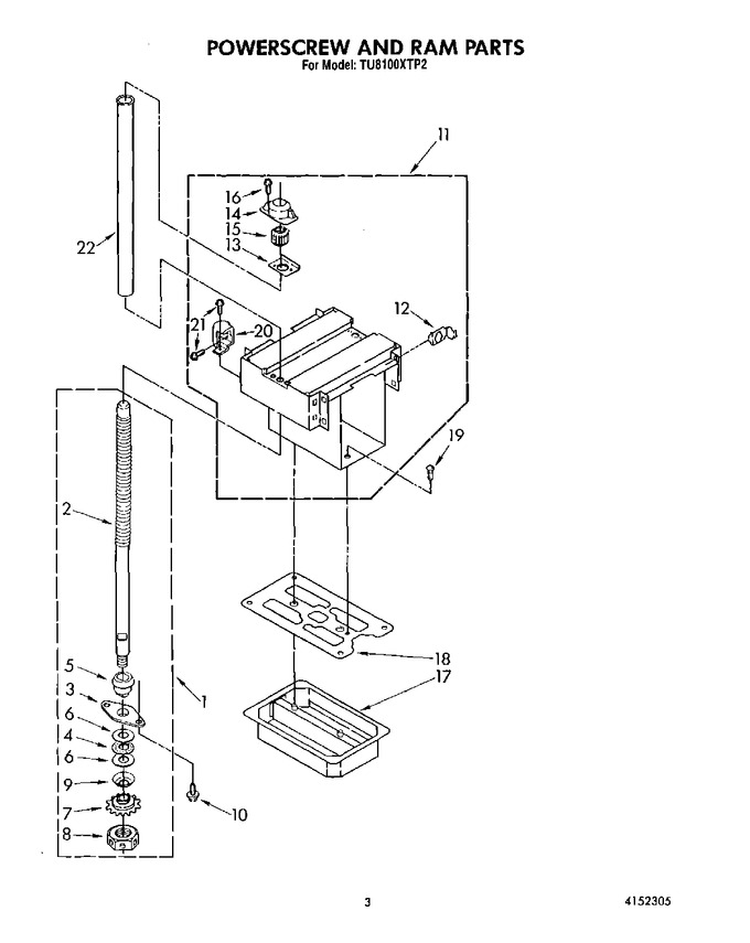Diagram for TU8100XTP2