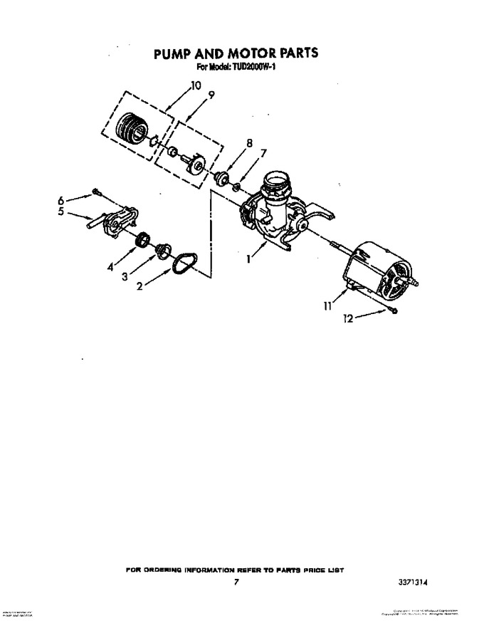 Diagram for TUD2000W1