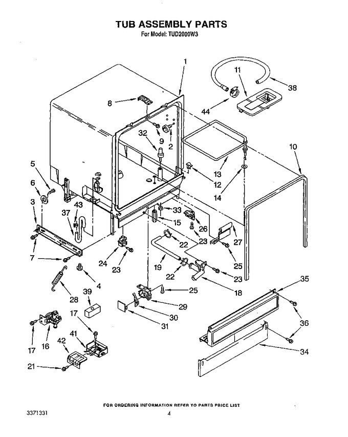 Diagram for TUD2000W3