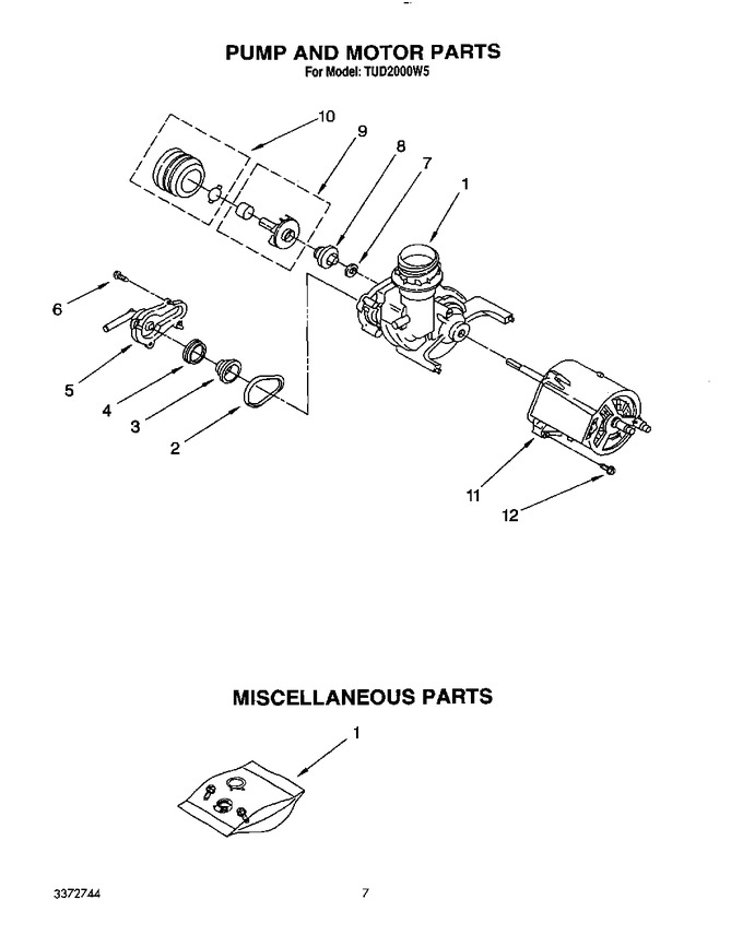 Diagram for TUD2000W5