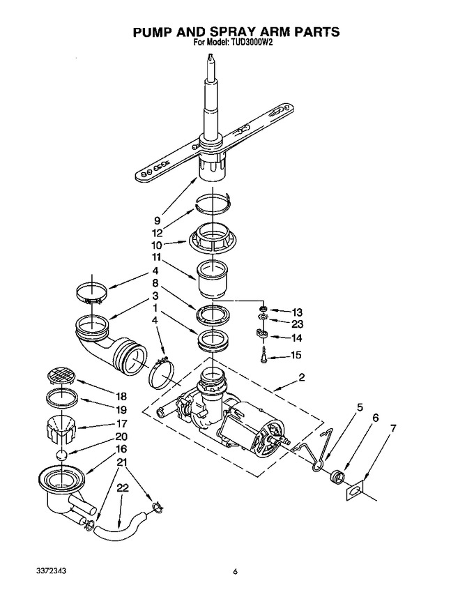 Diagram for TUD3000W2