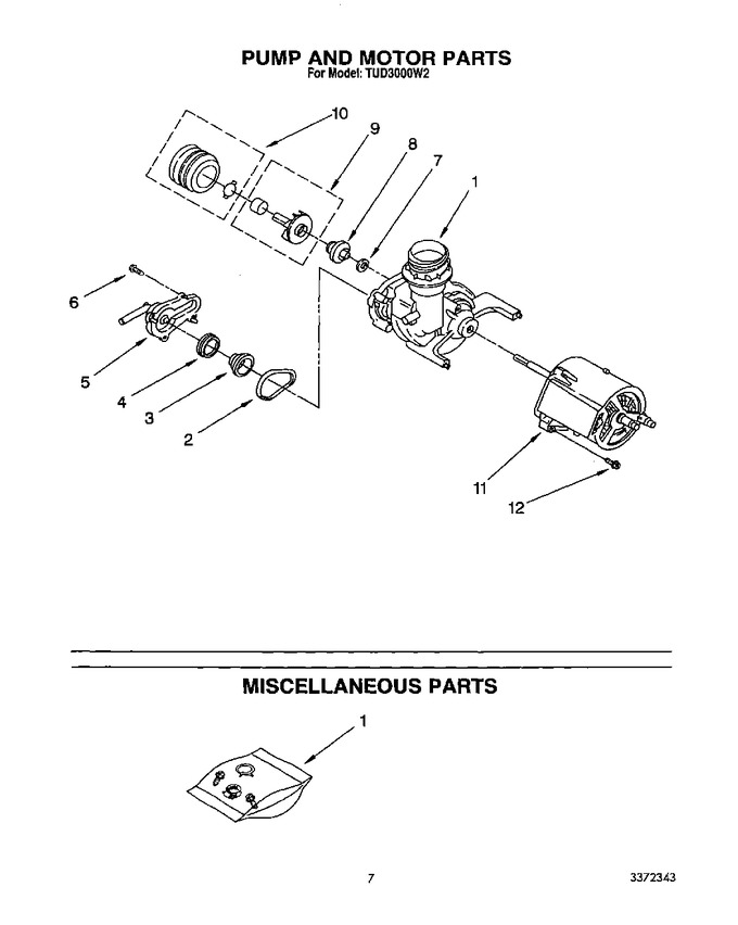 Diagram for TUD3000W2