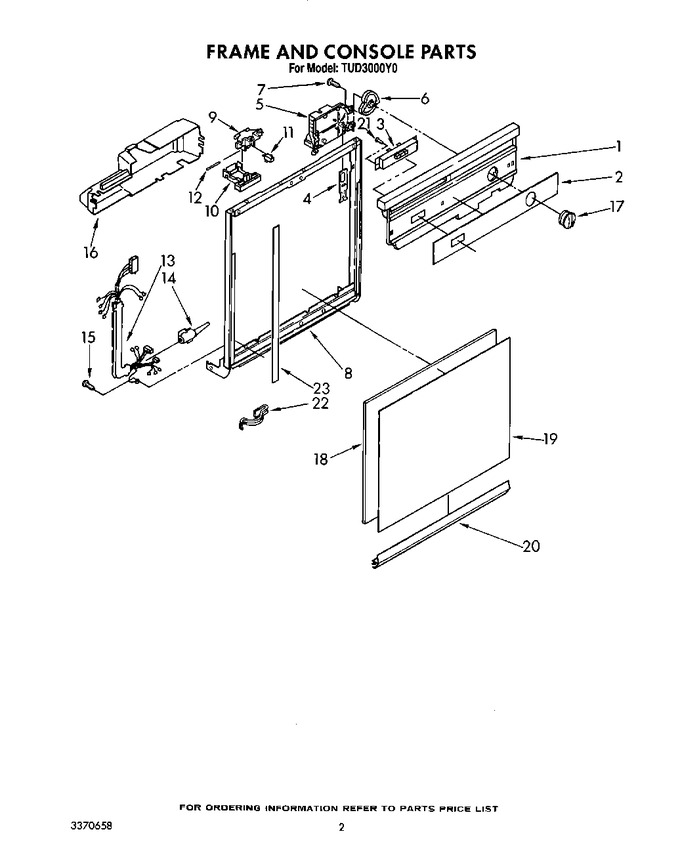 Diagram for TUD3000Y0
