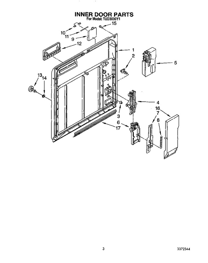 Diagram for TUD3000Y1