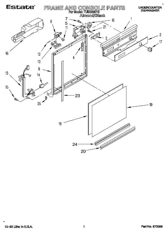Diagram for TUD3000Y3